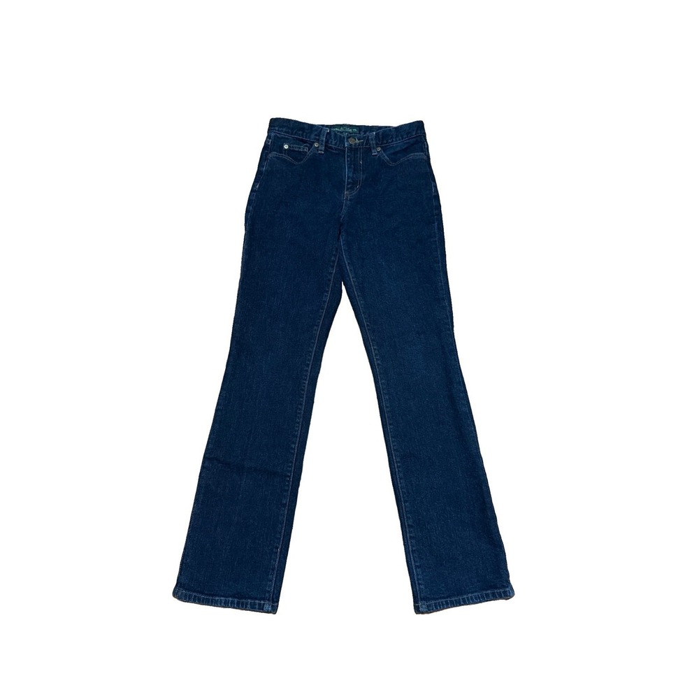 LRL Ralph Lauren Jeans Co Women's Jeans Size 4 Dark Blue Denim
